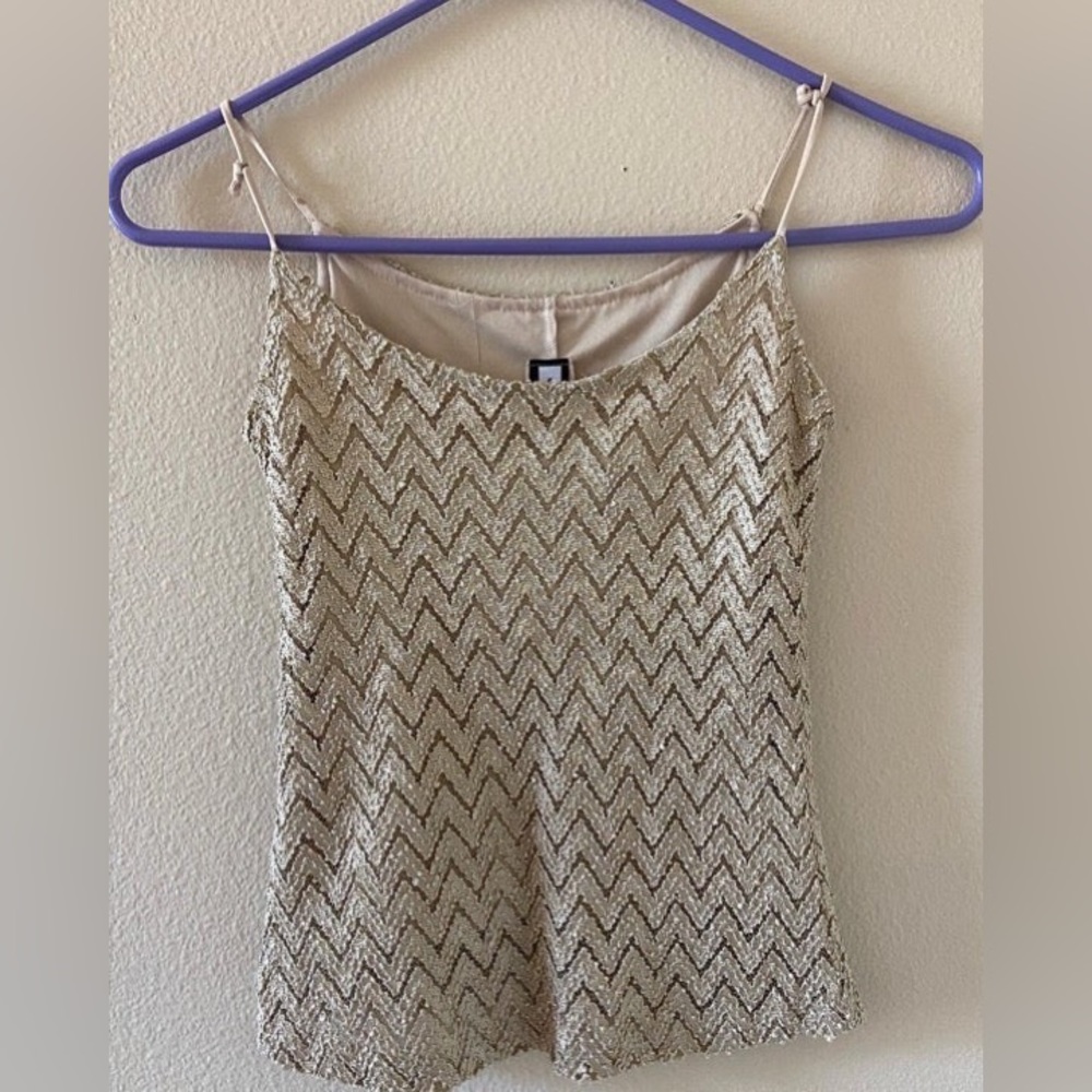 Gold vintage / y2k tank